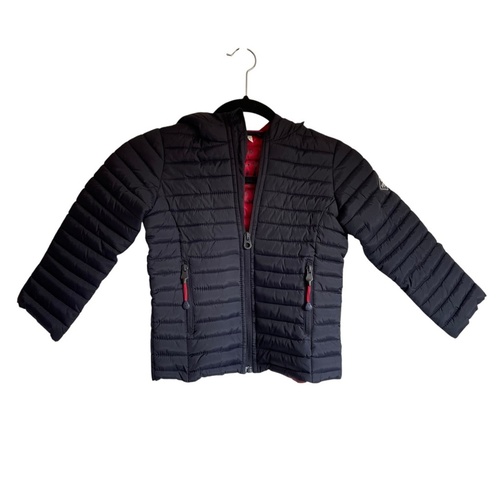 Joules Kids Black Puffer Jacket
